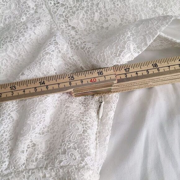 $900 Love Shack Fancy Castella Wedding Bridal Dress White Embroidered Maxi Sz 4 - Picture 15 of 16